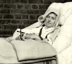 St. Therese of Lisieux on her Sick Bed